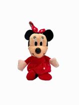 Chaveiro de Pelúcia Mickey e Minnie Para Crianças 12cm