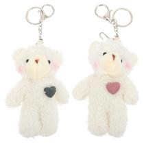 Chaveiro de pelúcia NUOBESTY Teddy Bear para meninas e mulheres Chaveiro de pelúcia NUOBESTY Teddy Bear para meninas e mulheres