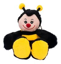 Chaveiro De Pelúcia Para Carro Com Ventosa Abelha - 23cm