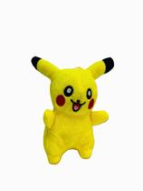 Chaveiro de Pelúcia Pokemón Infantil Desenho Variado 10cm