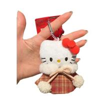 Chaveiro De Pelúcia Sanrio Hello Kitty Para Meninas E Mulheres, Bolsa Transversal, Presente De Natal