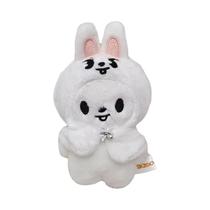 Chaveiro De Pelúcia STAY Stray Kids SKZOO Han Zhicheng Magic School Bean Eye Cloak Boneca Brinquedo