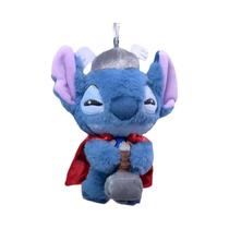 Chaveiro De Pelúcia Stitch Cosbi Caixa Surpresa Figuras Thor Homem De Ferro Homem-Aranha Presentes