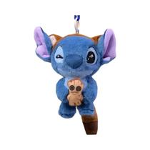 Chaveiro De Pelúcia Stitch Cosbi Caixa Surpresa Figuras Thor Homem De Ferro Homem-Aranha Presentes