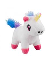 Chaveiro de Pelúcia Unicórnio Branco 11cm