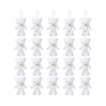 Chaveiro De Pelúcia Ursinhos De Pelúcia 10 20 30 Peças 4.7 Polegadas Boneco De Pelúcia Artesanal
