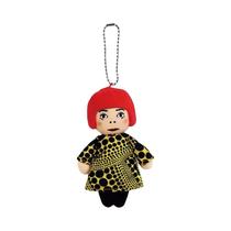Chaveiro De Pelúcia Yayoi Kusama Com Bolinhas, 10cm, Boneco Humanoide Sem Rosto, Decoração Para Chaveiro De Pelúcia Yayoi Kusama Com Bolinhas, 10cm, Boneco Humanoide Sem Rosto, Decoração Para
