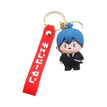 Chaveiro De Personagem De Anime Para Crianças Chainsaw Man Hanam, Pingente De Bolsa, Porta-Chaves,