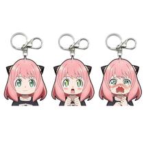 Chaveiro de personagens de anime em movimento 3D Jujutsu Kaisen Demon Slayer