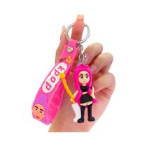 Chaveiro De PVC KPop Demon Hunters Lumi Mira Zoe, Brinquedo De Desenho Animado, Pingente Para