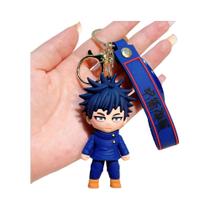 Chaveiro De Silicone Anime Jujutsu Kaisen: Pingente De Bolsa Com Figura Fofa, Decoração De Mesa