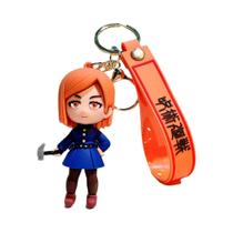 Chaveiro De Silicone Do Anime Jujutsu Kaisen, Figura Fofa, Pingente De Bolsa, Decoração De Mesa