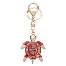 Chaveiro de tartaruga de strass colorido para mulheres Chaveiro de tartaruga de strass colorido para mulheres