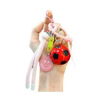 Chaveiro De Tênis Colorido E Sorridente, Pingente Criativo Para Mochila, Corda De Nylon, Presente