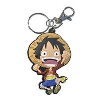 Chaveiro de uma peça Luffy PVC 2,5 cm Chaveiro de uma peça Luffy PVC 2,5 cm