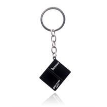 Chaveiro Death Note Light Yagami Black Book Metal