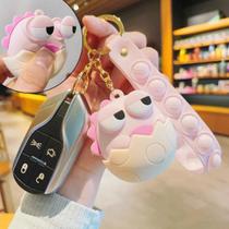 Chaveiro Dinossauro Pintinho Amarelo Bichinhos Fofo - Squishy Pop It Anti Stress Chaveiro Dinossauro Pintinho Amarelo Bichinhos Fofo - Squishy Pop It Anti Stress