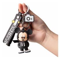 Chaveiro Disney Mickey Silicone 3d.