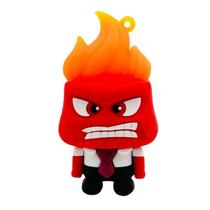 Chaveiro Divertidamente 2 Emoções Personagens 3D - Raiva