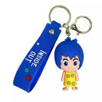 Chaveiro Divertidamente 2 Personagens 3D Emoções Alegria Tristeza Raiva Nojinho Vários