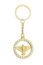 Chaveiro Divino Espírito Santo c/ Strass