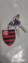 CHAVEIRO DO FLAMENGO MDF vermelho e preto CHAVEIRO DO FLAMENGO MDF vermelho e preto