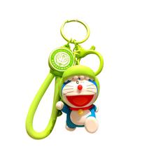 Chaveiro Doraemon Cute Dinosaur PVC Cartoon Chaveiro Charm Chaveiro Doraemon Cute Dinosaur PVC Cartoon Chaveiro Charm