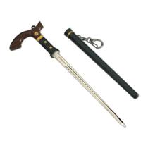 Chaveiro Dos Judgment Staff Sword em miniatura em liga leve de 22 cm