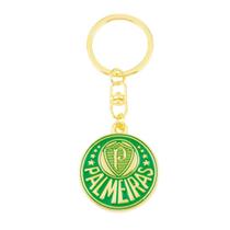 Chaveiro Dourado Escudo Time 4cm - Palmeiras Chaveiro Dourado Escudo Time 4cm - Palmeiras