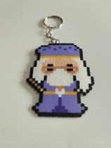 Chaveiro Dumbledore Pixel Art Chaveiro Dumbledore Pixel Art