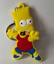 Chaveiro Dupla Face Bart - Os Simpsons
