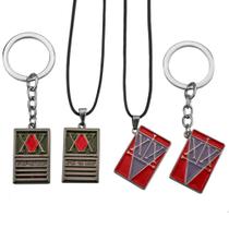 Chaveiro e colar, pingente, Hunter x Hunter Guild Symbol Chaveiro e colar, pingente, Hunter x Hunter Guild Symbol