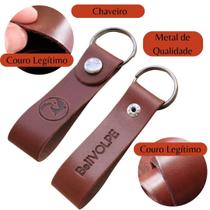 Chaveiro em Couro Legítimo Escolher Quantidade
