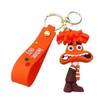 Chaveiro Emborrachado 3D Divertidamente Pingente Porta Chave