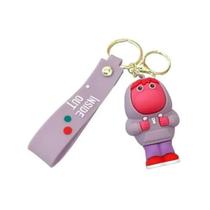 Chaveiro Emborrachado 3D Divertidamente Pingente Porta Chave