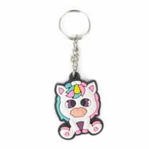 Chaveiro Emborrachado Cute Unicórnio Presente Criativo Chaveiro Emborrachado Cute Unicórnio Presente Criativo