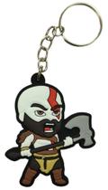 Chaveiro Emborrachado God Of War Kratos Presente Geek - CH-SXF-KRATOS