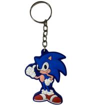 Chaveiro Emborrachado Personagem Sonic Chaveiro Emborrachado Personagem Sonic