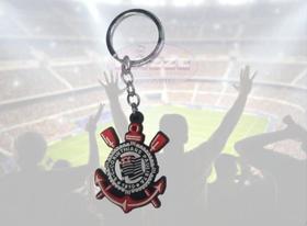 Chaveiro Emborrachado Presentes Corinthians Oficial - Mazze Presentes