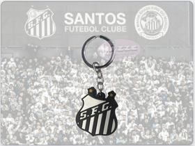 Chaveiro Emborrachado Presentes Santos Oficial - Mazze Presentes