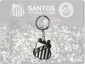 Chaveiro Emborrachado Presentes Santos Oficial - Mazze Presentes Chaveiro Emborrachado Presentes Santos Oficial - Mazze Presentes