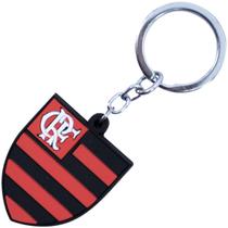 Chaveiro Escudo Brasão Flamengo De Borracha REF KF005C5