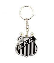 Chaveiro Escudo Santos Acrílico 5cm Oficial - Minas de Presentes Chaveiro Escudo Santos Acrílico 5cm Oficial - Minas de Presentes
