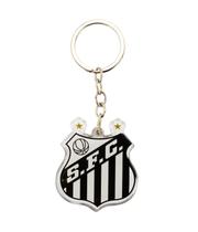 Chaveiro Escudo Time Acrílico 5cm time Santos SFC Oficial Chaveiro Escudo Time Acrílico 5cm time Santos SFC Oficial