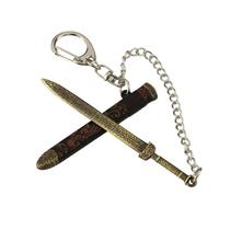 Chaveiro: espada Xuanyuan miniatura Fengshen, liga de 9 cm Chaveiro: espada Xuanyuan miniatura Fengshen, liga de 9 cm