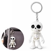 Chaveiro Esqueleto Articulado Movimenta Brinquedo Fidget Toy