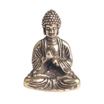 Chaveiro Estátua antiga de Buda de latão Shakyamuni B de 0,8 polegadas