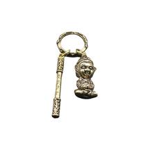 Chaveiro: estatueta vintage Sun Wukong de latão do Rei Macaco Chaveiro: estatueta vintage Sun Wukong de latão do Rei Macaco