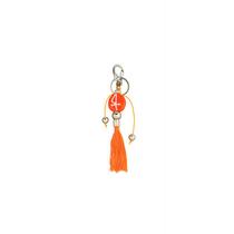Chaveiro Ewa Espada Laranja em Murano 16 Cm