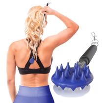Chaveiro extensível Back Scratcher Cactus Scratcher azul
